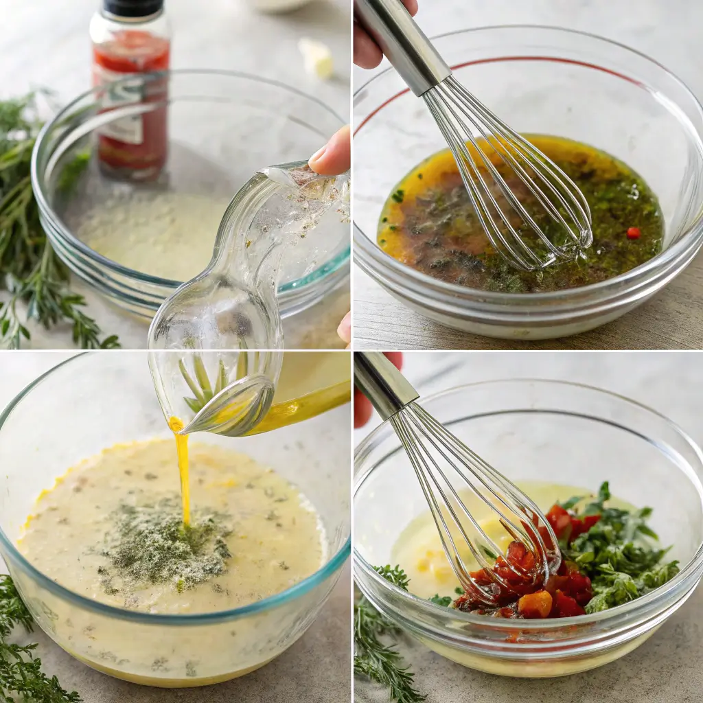 how to make olive garden salad dressing at home