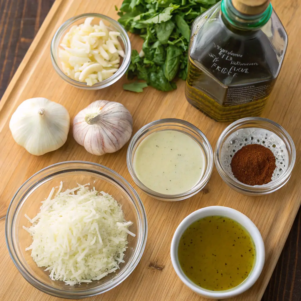 olive garden salad dressing ingredients close-up